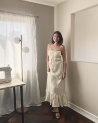 DIY TUTORIAL: Free People Inspired Cottage Core Dress