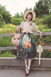 Camouflaging at the botanical garden