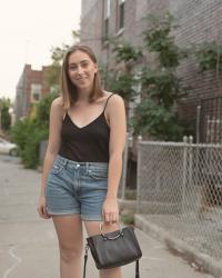 THE PETITE PEAR'S SHORTS GUIDE: DENIM SHORTS EDITION