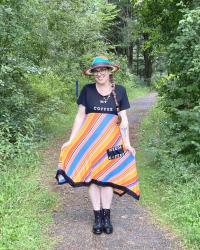 DIY “Frankenstein” Dress: My Coffee Needs Coffee & #SpreadTheKindness Link Up On the Edge #669
