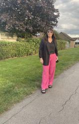 Barbie Pink meets Midnight Black - #Chicandstylish #LINKUP