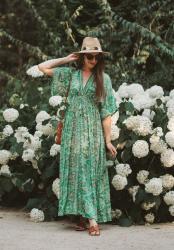 Boho maxi dress