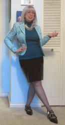 Toughed-Up Teal and the Peacock Jacket