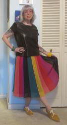 Weekend Wrap-Up: Rainbow Friday; Solo Saturday Shop in Tulle; Book Club in Lace and Snoots