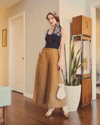These Wide Leg Culottes Are the Most Versatile Pants I Own