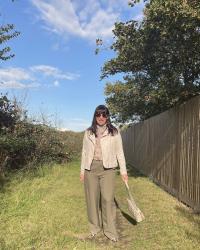 Capsule Wardrobe Featuring Khaki. 