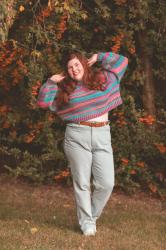 Patron Pull en Crochet Grande Taille : Caveat Crop de What Lydia Morrow