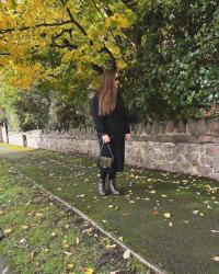Olive Green Boots and Bag Outfit