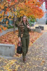 Fall Style: Utility Jumpsuit 