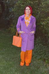 Lavender and Orange + Style With a Smile Link Up