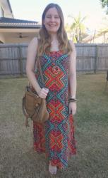 Maxi Dresses and Chloe Marcie Shoulder Bag