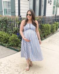 What I Wore: Maternity Dresses for Spring and Summer