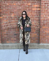 HOW TO STYLE A LEOPARD PRINT COAT