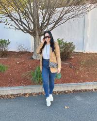 HOW TO STYLE FAUX LEATHER BLAZERS