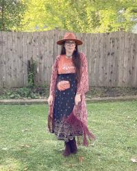 Grateful-Thankful-Blessed DIY Frankenstein Dress & #SpreadTheKindness Link Up On the Edge #680