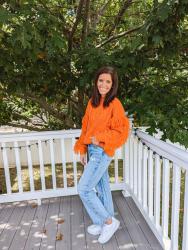 Fall Fringe Sweater