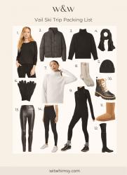Vail Ski Trip Packing List