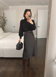 4 Ways to Style a Slip Skirt for Fall