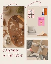 Cadeaux de Noël à – de 80 € !