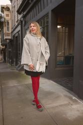 What to wear with red tights