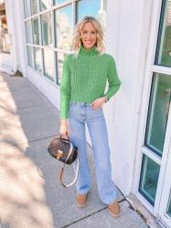 How to Wear Wide Leg Jeans