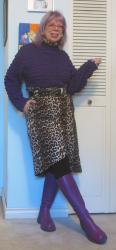Weekend Wrap-Up: Purple and Leopard Brunch, and a 10-Minute Shop