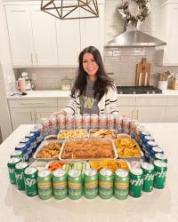 The Easiest DIY Snack Stadium without Foam Board!