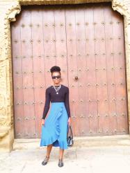 How To Style Your Midi Skirt: Visiting Castillo De Olite