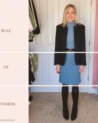 How to Use the Rule of Thirds in Fashion