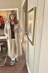 Style tips for a long trench coat