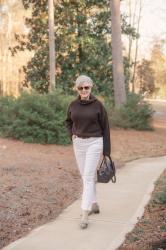 Winter White Denim – How to Wear White Denim All Year