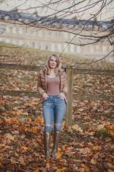 A Country Girl Outfit With Wellies