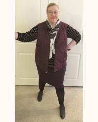 30 Wears: Burgundy Birds Blouse - Part 3: Colors In the Span and My Matching/Blending Categories