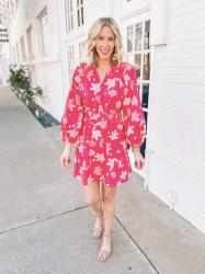 $28 Walmart Floral Dress