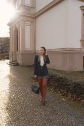 Blair Waldorf inspired Outfit für kältere Tage
