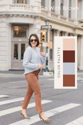 What Colors Go With Brown Clothing