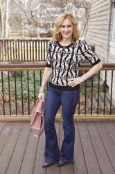 How I’m Moving Forward in Fabulous Style with my Flared Jeans