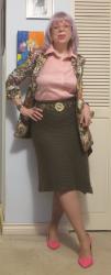 Jungle Blazer and Fin Skirt Regret-Me-Nots