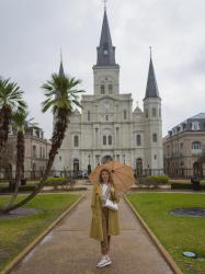 What I wore in New Orleans in March