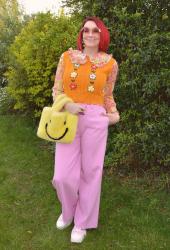 Flowers and Pastel Shades + Style With a Smile Link Up