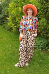 Pattern Clashing With Leopard Print + Style With a Smile Link Up
