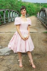 Ivy City ISO's:  The Pink Stripe Cupcake Dress