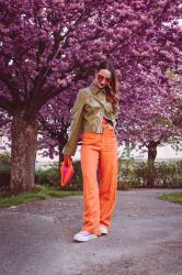 Avec quoi mettre un pantalon orange