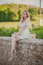 A Cute Yellow Floral Dress