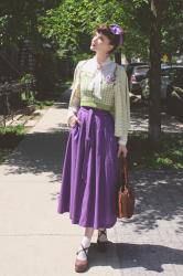 Lilac colours for my brother’s birthday brunch last week