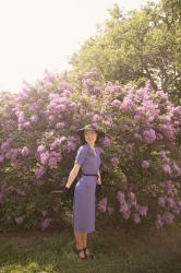 Surrounded By Purple Flowers + Victoria Day Tea 