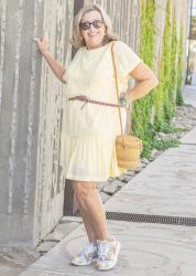 4 Casual Options: How To Style A Yellow Dress