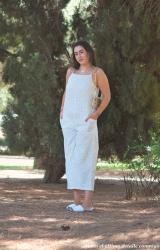 Mono de tirantes estampado