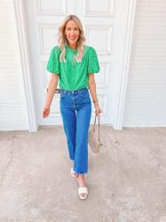 The Best Amazon Eyelet Blouse