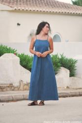 Denim summer dress